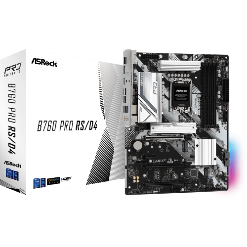 ASRock B760 Pro RS/D4 ATX Motherboard